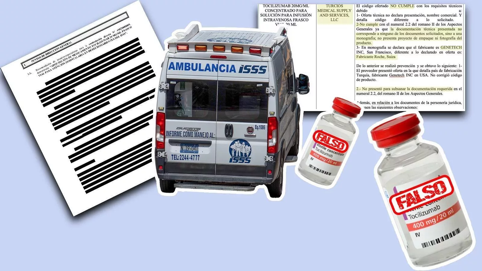 How to sell fake medicine to the ISSS and become their favored contractor — Cómo vender medicina falsa al ISSS y convertirte en su contratista consentido