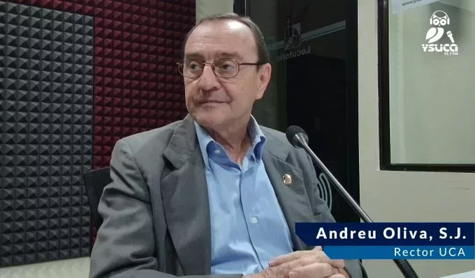 There are political prisoners in El Salvador, states Father Andreu Oliva — Hay presos políticos en El Salvador, señala el padre Andreu Oliva