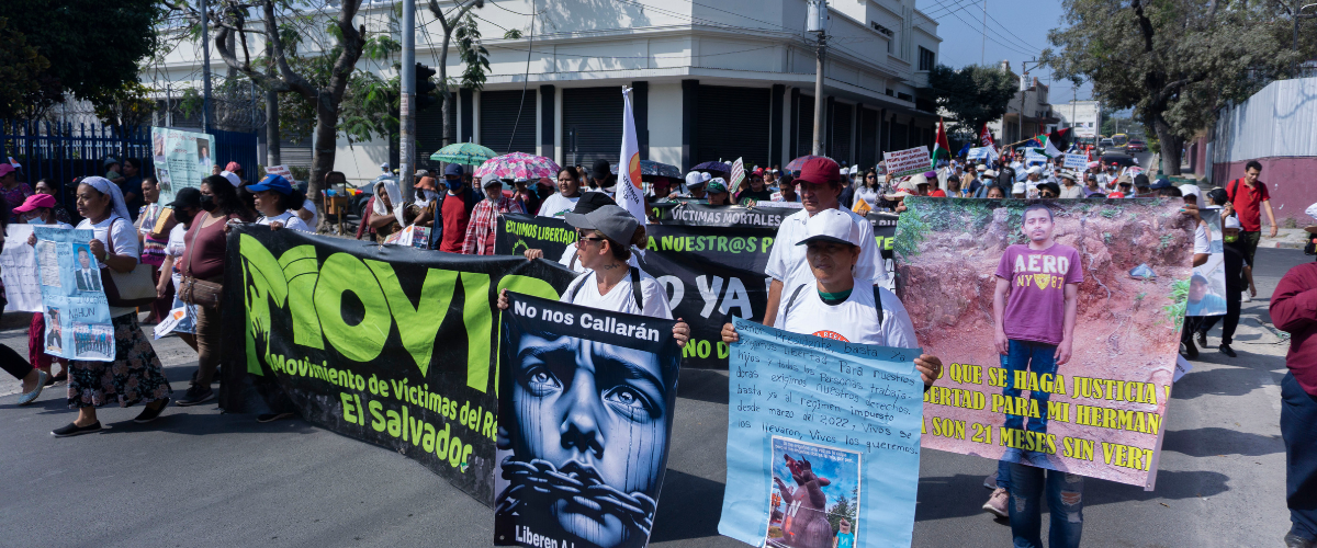 32nd Anniversary of the Peace Accords: March Against Arbitrary Detentions and Unconstitutional Reelection — 32 aniversario de Acuerdos de Paz: marchan contra detenciones arbitrarias y reelección inconstitucional
