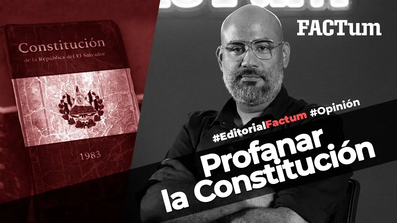 Desecrating the Constitution — Profanar la Constitución