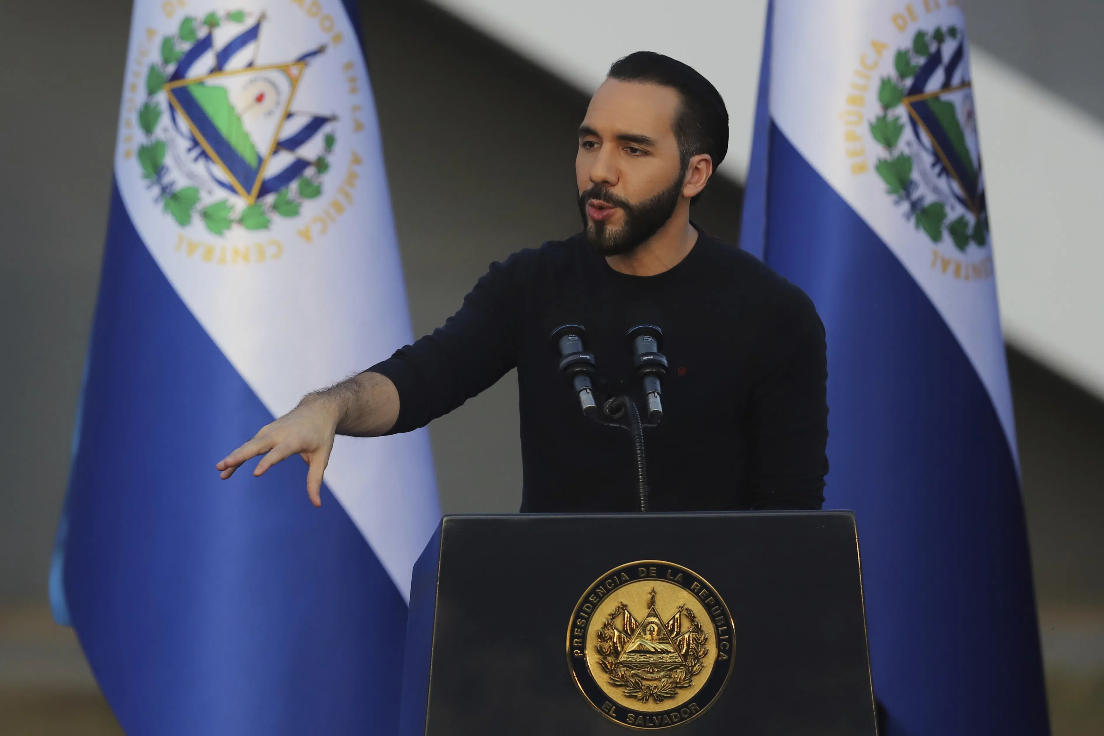 El Salvador President Nayib Bukele says security sustainable without a state of emergency — El presidente de El Salvador, Nayib Bukele, dice que la seguridad es sostenible sin un estado de excepción
