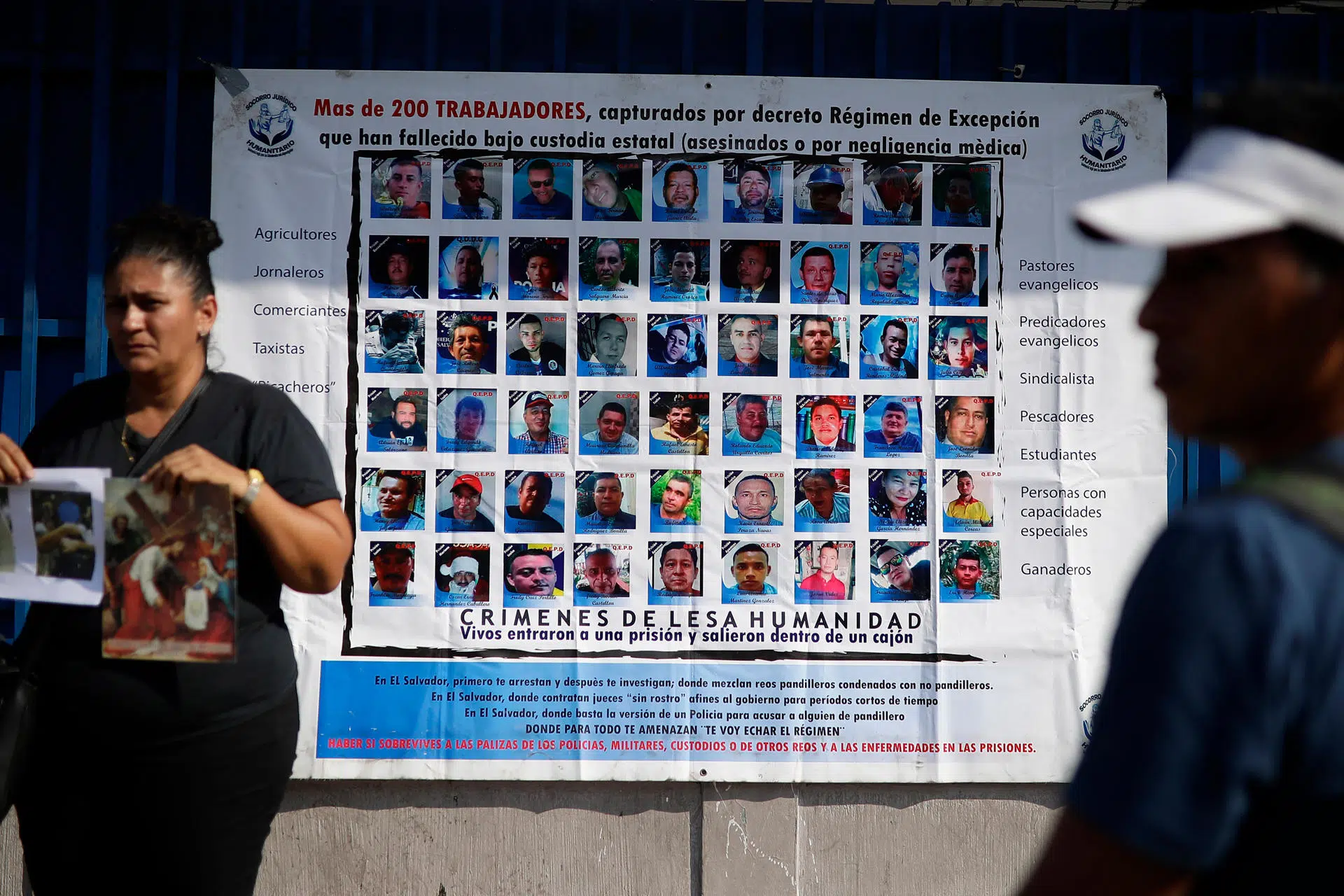 Organizations Back IACHR Report, Urge El Salvador to End State of Exception — Organizaciones respaldan informe de CIDH y piden al Estado salvadoreño que termine con el régimen de excepción