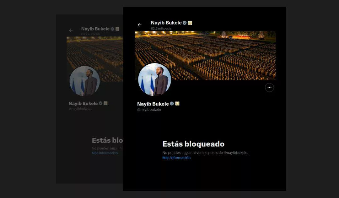 “In El Salvador, we don’t censor opinions,” said Bukele, while blocking citizens on social media — “En El Salvador no censuramos opiniones” dijo Bukele, mientras bloquea ciudadanos en redes sociales