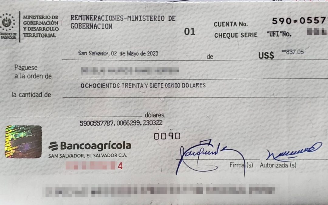 Salvadoran Government House Funded Propaganda with Contractor and Autonomous Funds — Casa de Gobierno de El Salvador financió su propaganda con fondos de contratistas y autónomas