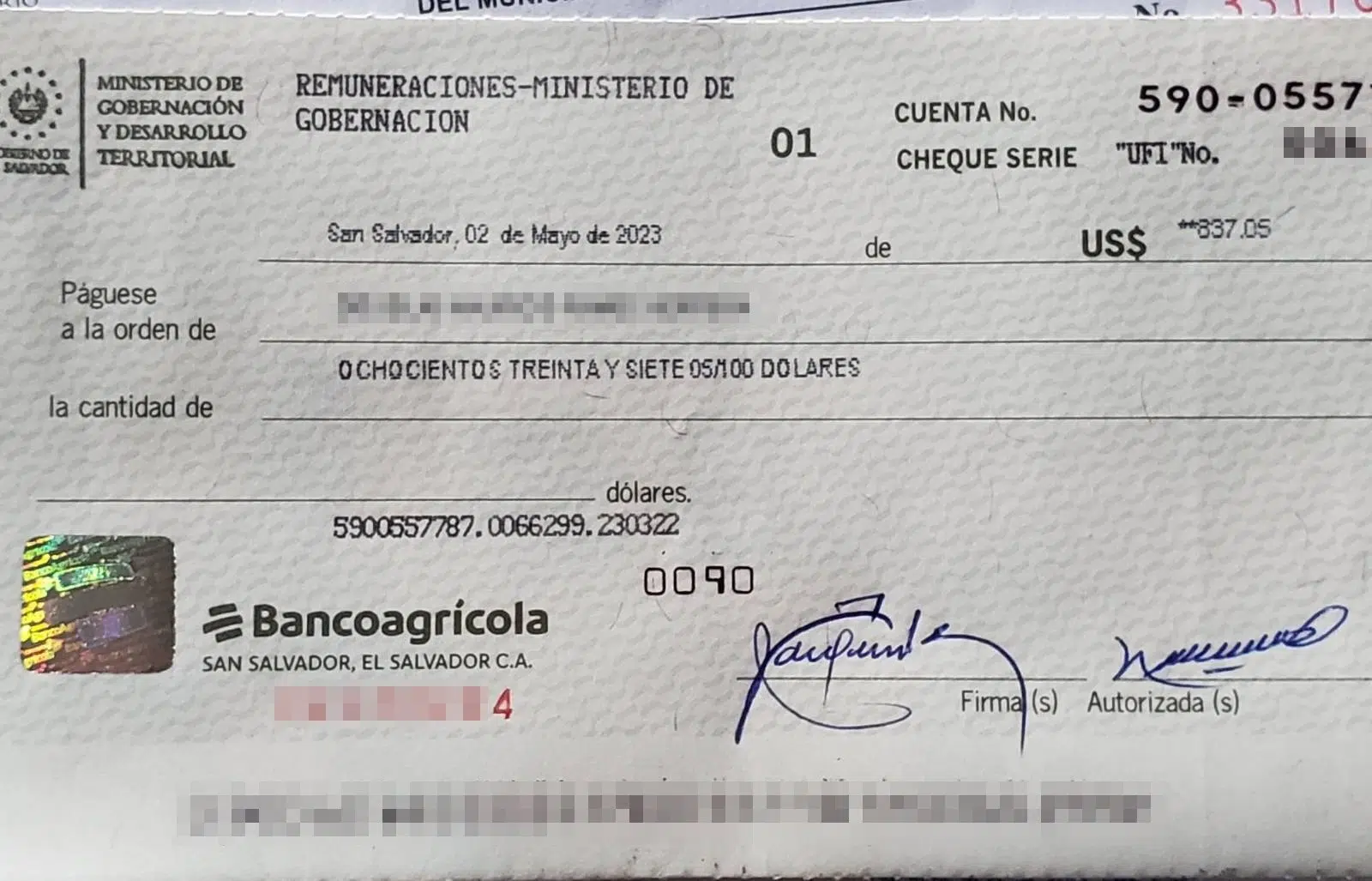 Salvadoran Government House Funded Propaganda with Contractor and Autonomous Funds — Casa de Gobierno de El Salvador financió su propaganda con fondos de contratistas y autónomas