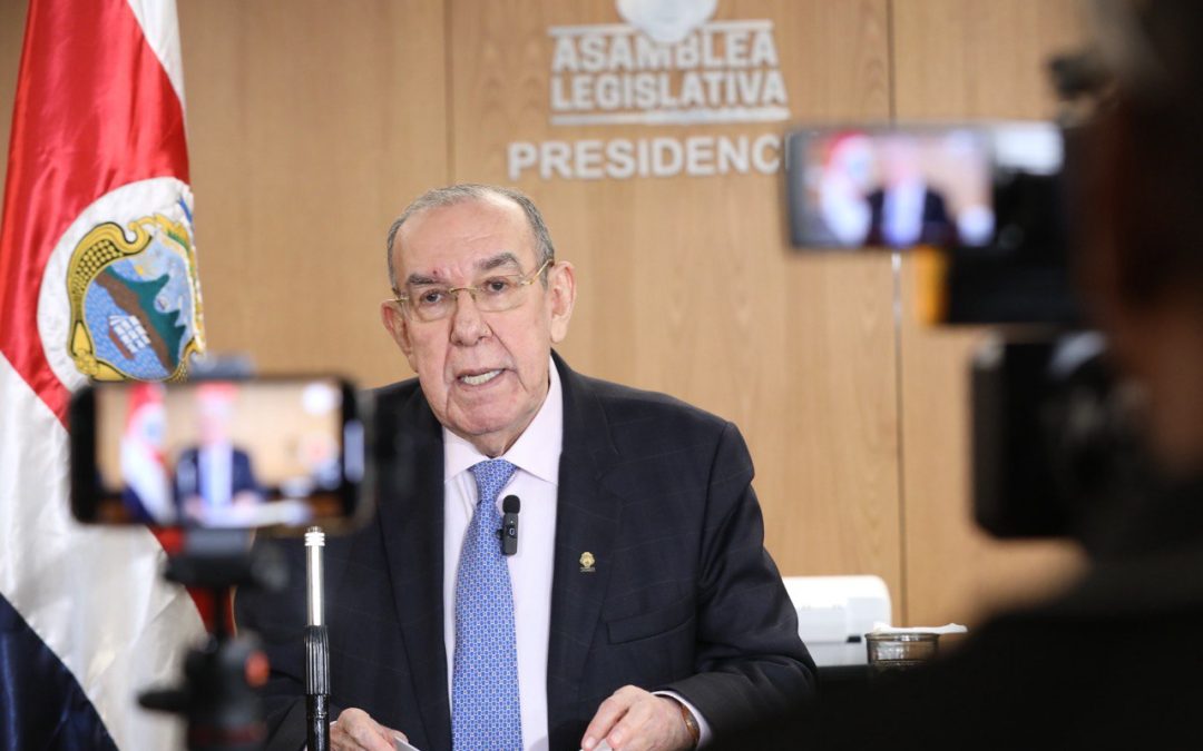Rodrigo Arias Confirms He Will Welcome Bukele in Costa Rican Legislative Assembly — Rodrigo Arias confirma que recibirá a Bukele en la Asamblea Legislativa