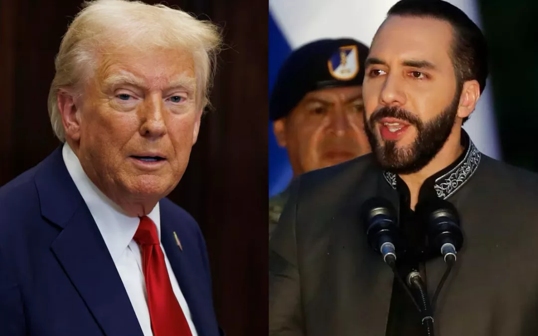 Trump Seeks Collaboration with Nayib Bukele Against Immigration and Praises His “Example” in Latin America — Trump busca la colaboración de Nayib Bukele contra la inmigración y alaba su “ejemplo” en Latinoamérica
