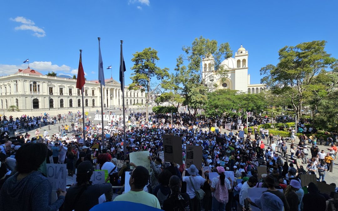 International Network Report Warns of Obstruction of Civic Space in El Salvador — Informe de Red internacional advierte obstrucción al espacio cívico en El Salvador