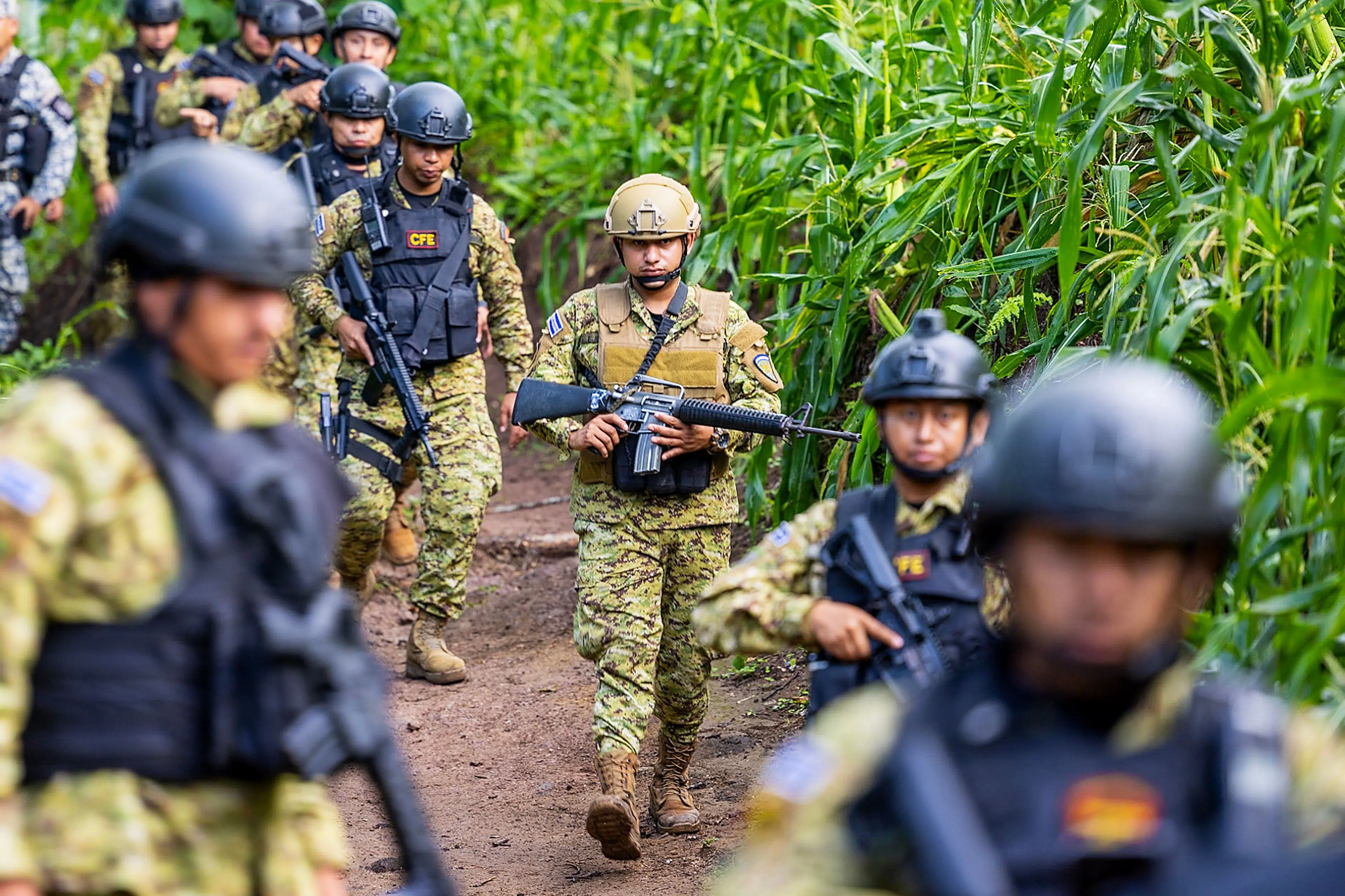 Bukele has already sent soldiers to the community of San Isidro, Cabañas, in order to instill fear