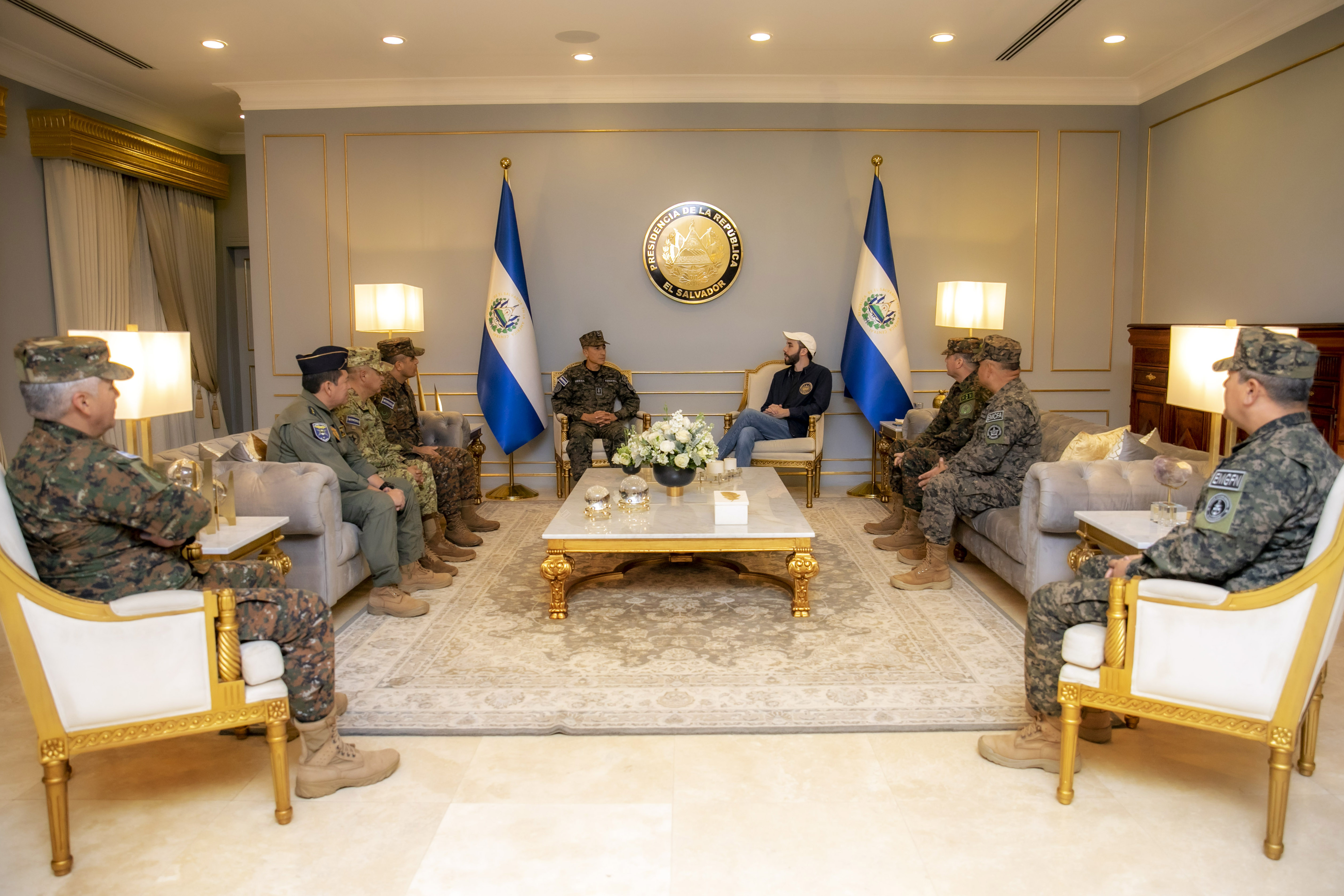 Nayib Bukele Ejercito