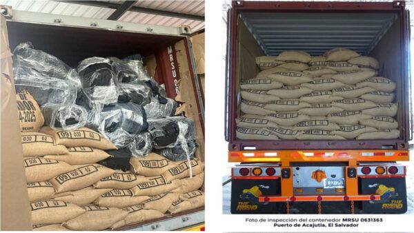 Minister of Defense Reacts to Seizure of Coffee Container with Drugs in Panama — Ministro de la Defensa reacciona a incautación de contenedor de café con droga en Panamá