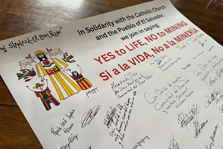 Kansas women religious, other Catholics join anti-mining fight in El Salvador — Religiosas de Kansas y otros católicos se unen a la lucha contra la minería en El Salvador