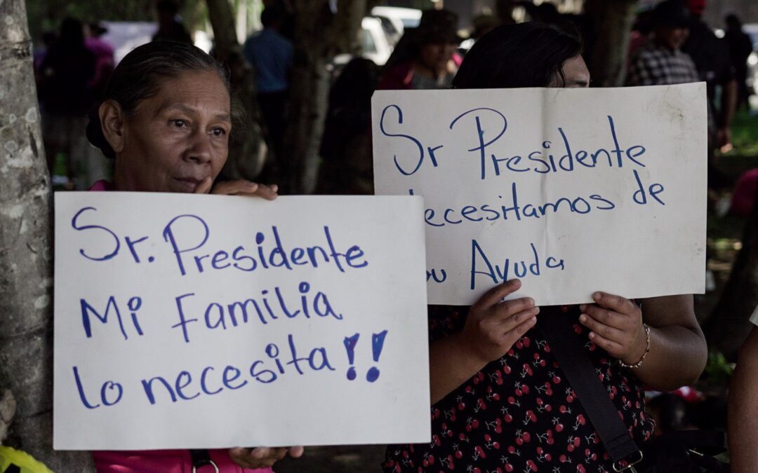 Salvadoran State Represses, Criminalizes El Bosque Cooperative Members Peacefully Protesting Imminent Illegal Eviction of 300 Families — Estado salvadoreño reprime y criminaliza a integrantes de la Cooperativa El Bosque que protestaban pacíficamente por el inminente desalojo ilegal de 300 familias de la comunidad.
