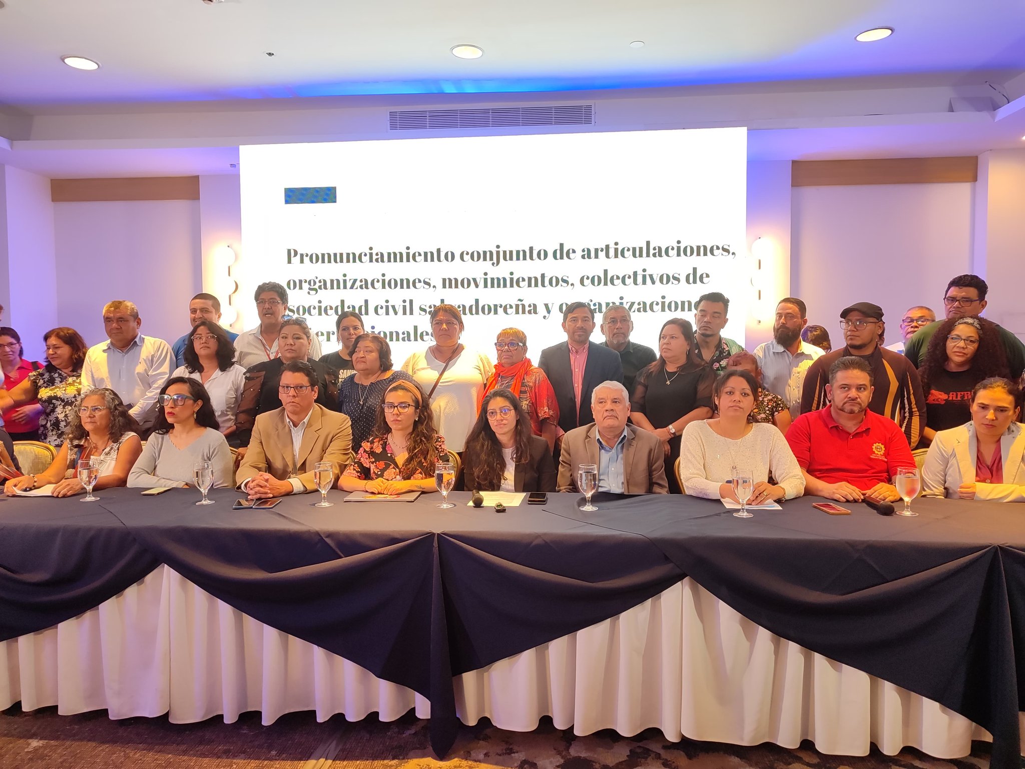 Organizations Warn of Escalating Repression Against Civil Society in El Salvador — Organizaciones alertan escalada de represión contra la sociedad civil en El Salvador