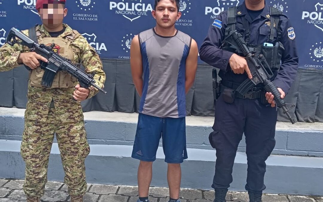 Alleged Gang Member Arrested Following Deployment of Thousands of Soldiers and Police in Ilopango — Presunto pandillero capturado tras despliegue de miles de militares y policías en Ilopango