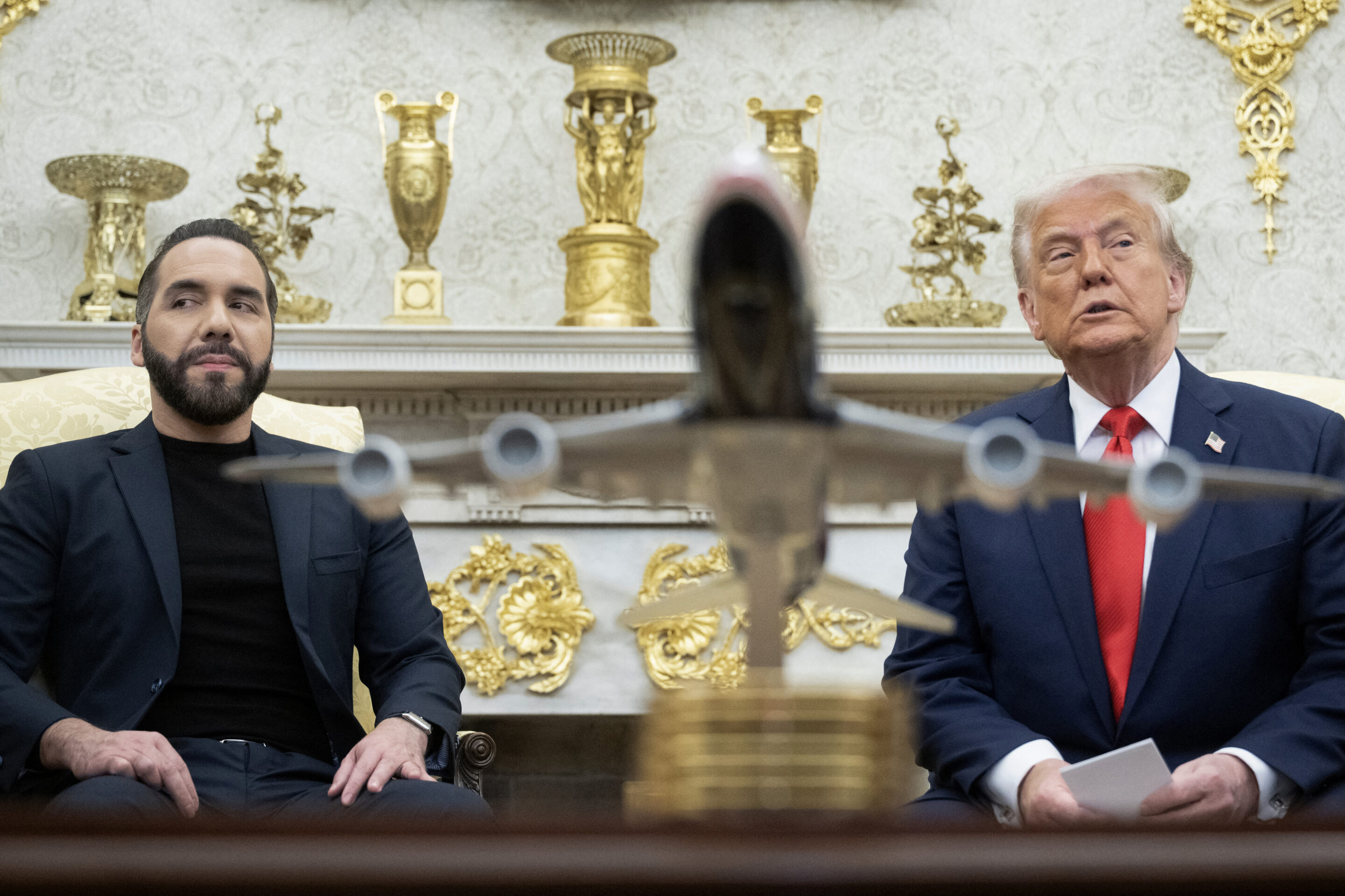 Abrego Garcia is a fake gangster. Trump and Bukele are not. — Abrego García es un pandillero de mentira. Trump y Bukele no lo son.