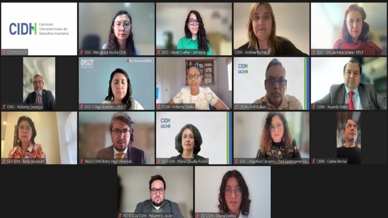 Lack of Safeguards for Defending Rights in El Salvador Denounced Before IACHR — Denuncian ante CIDH falta de garantía para defender derechos en El Salvador