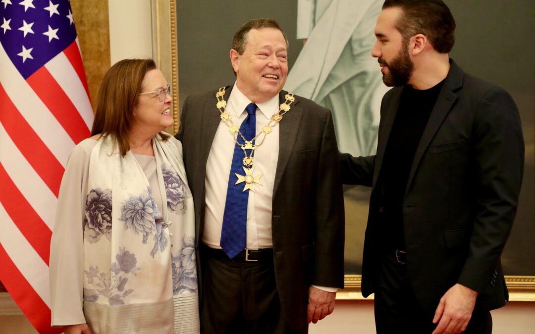 President Honors Ambassador William Duncan — President Honors Ambassador William Duncan