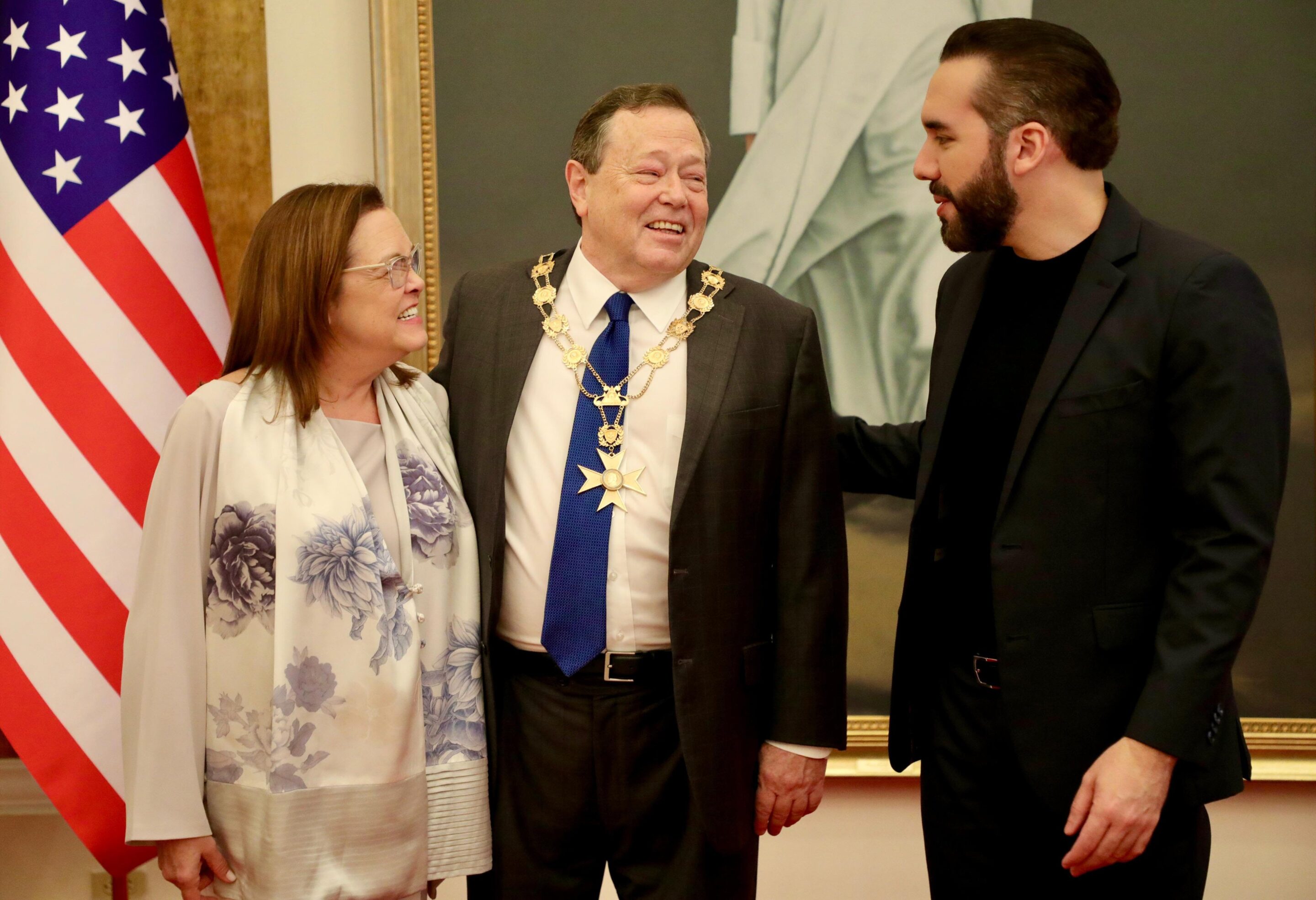President Honors Ambassador William Duncan — President Honors Ambassador William Duncan