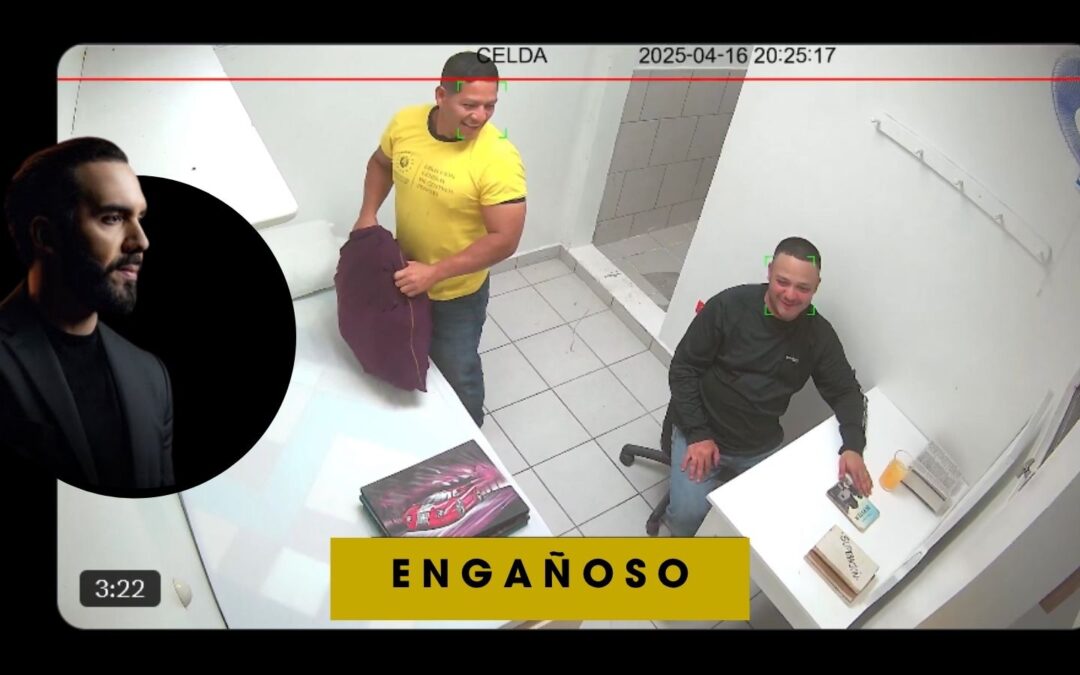 Bukele’s Video of Kilmar Ábrego Was Shot in Santa Ana, Not at CECOT — Video divulgado por Bukele sobre Kilmar Ábrego corresponde a Santa Ana y no al CECOT