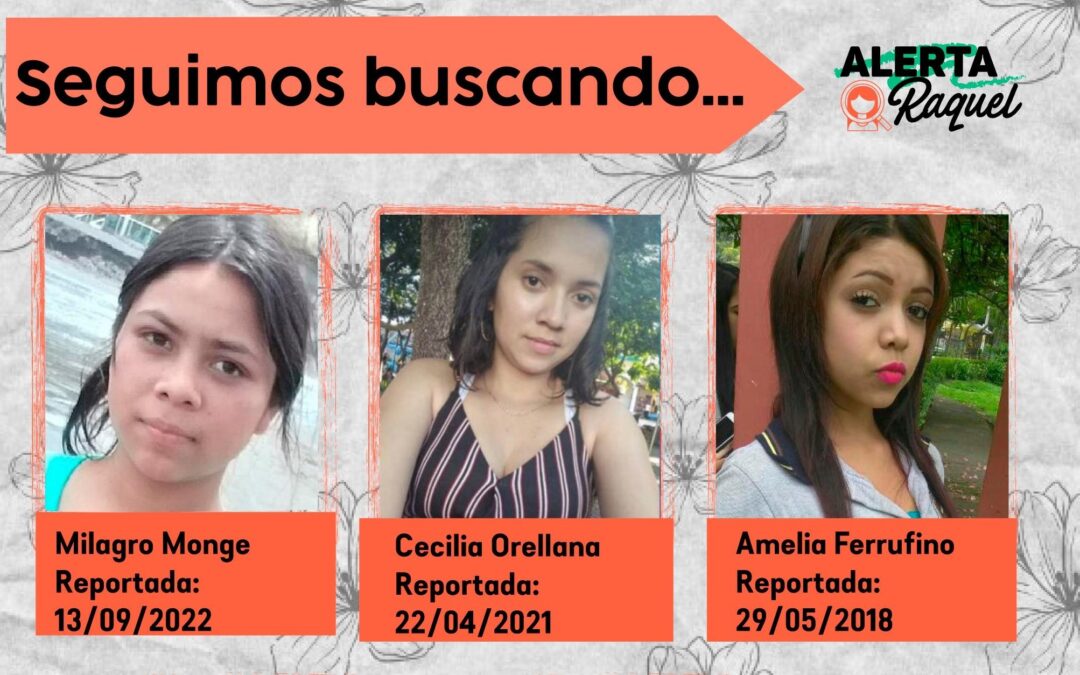 Four missing-person alerts issued in El Salvador so far this July — Cuatro alertas de personas desaparecidas en El Salvador, en lo que va del mes de julio