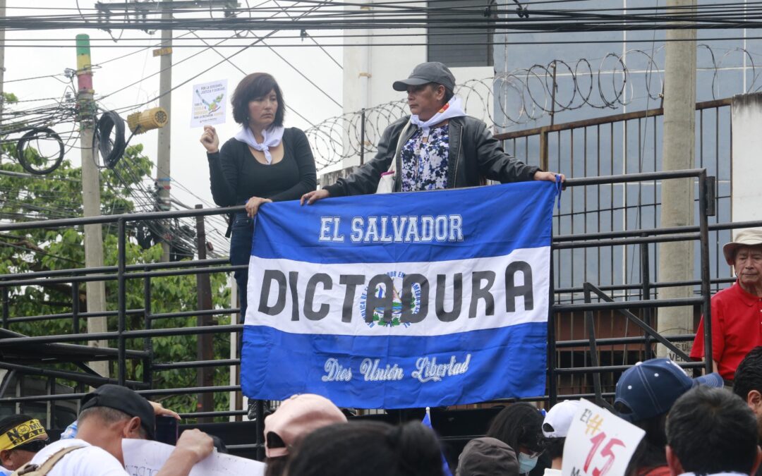 Citizen March Denounces Democratic Backsliding and Regime Abuses — Marcha ciudadana denuncia retrocesos democráticos y abusos del régimen