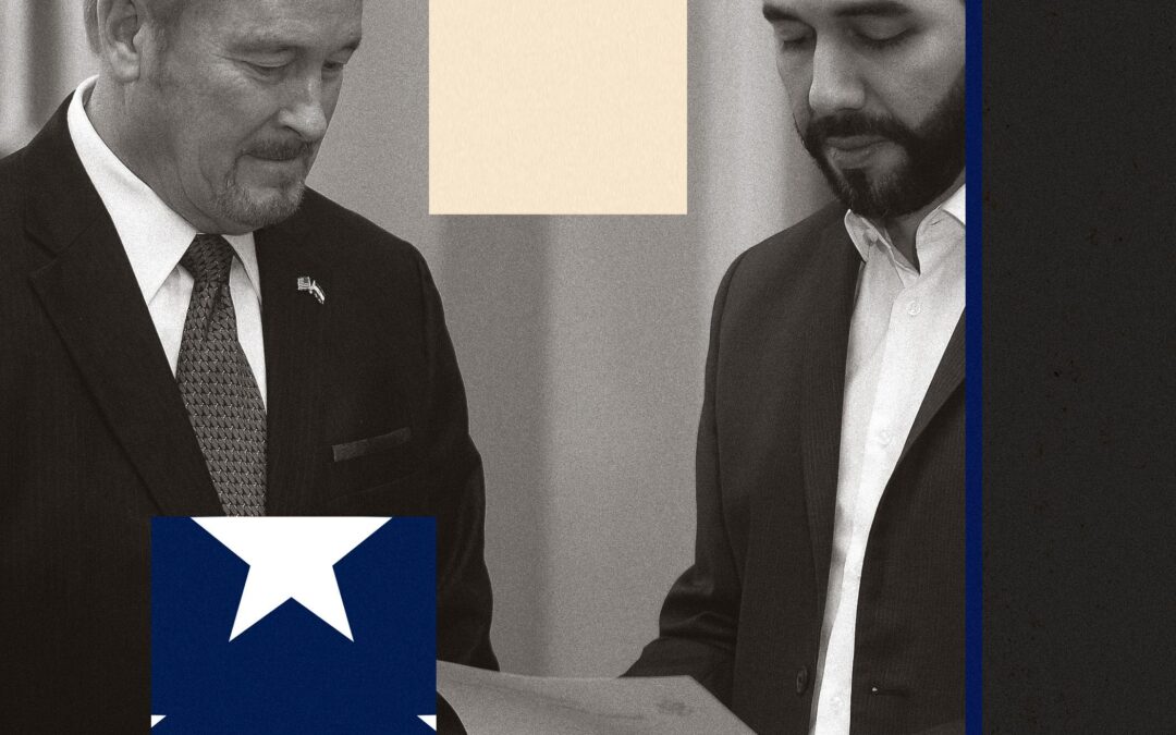 An American Friend: The Trump-Appointed Diplomat Accused of Shielding El Salvador’s President From Law Enforcement — Un amigo americano: el diplomático de Trump acusado de escudar al presidente salvadoreño de las fuerzas del orden