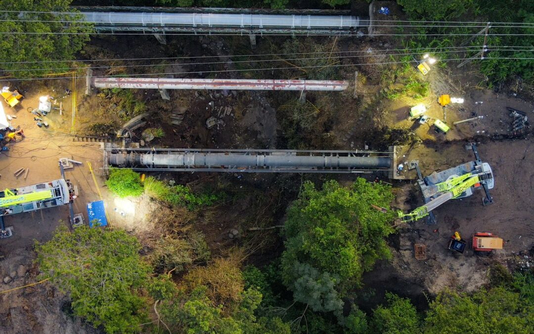 ANDA Completes Repair of Damaged 48-Inch Main: When Will Water Return to the San Salvador Metropolitan Area? —  ANDA finaliza reparación de tubería dañada ¿cuándo regresará el agua al AMSS?