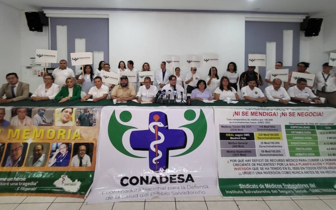 Organizations: El Salvador Is Dismantling Primary Healthcare — Organizaciones: Están desmantelando el primer nivel de atención en salud en El Salvador