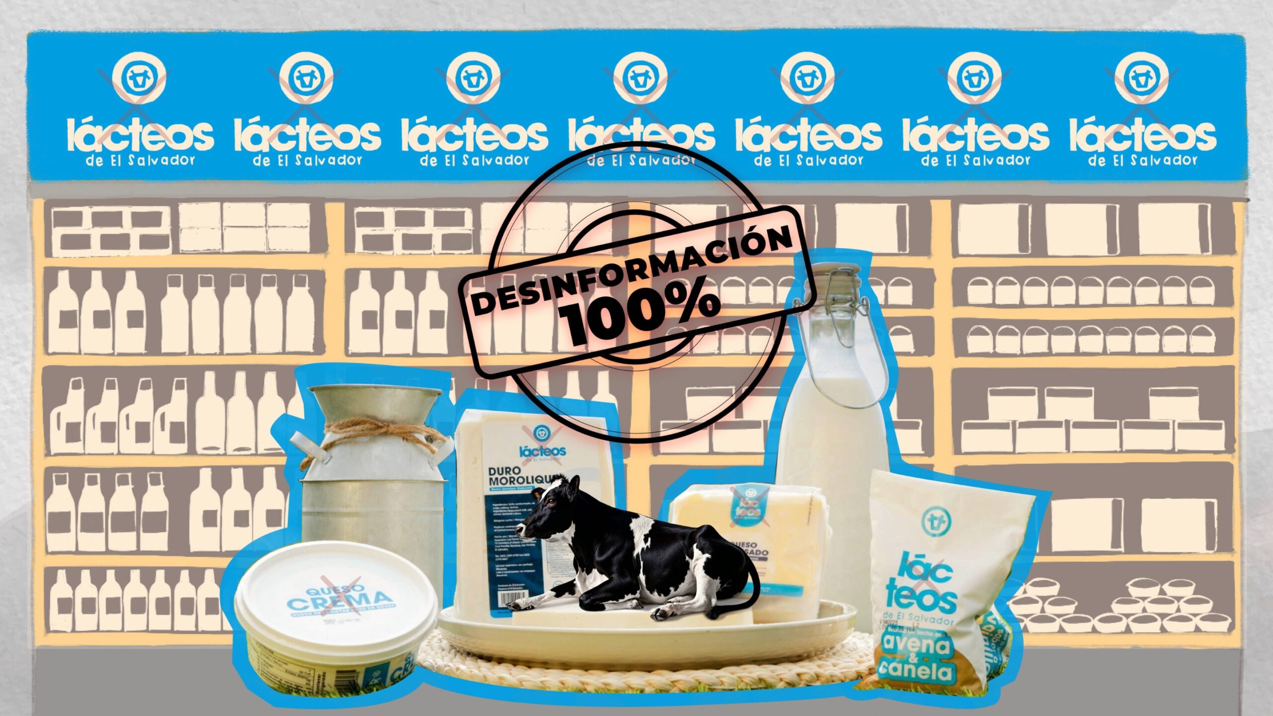 Lácteos de El Salvador: The Failure and Disinformation Behind a Deceptive Label — Lácteos de El Salvador: El fracaso y desinformación de una etiqueta engañosa