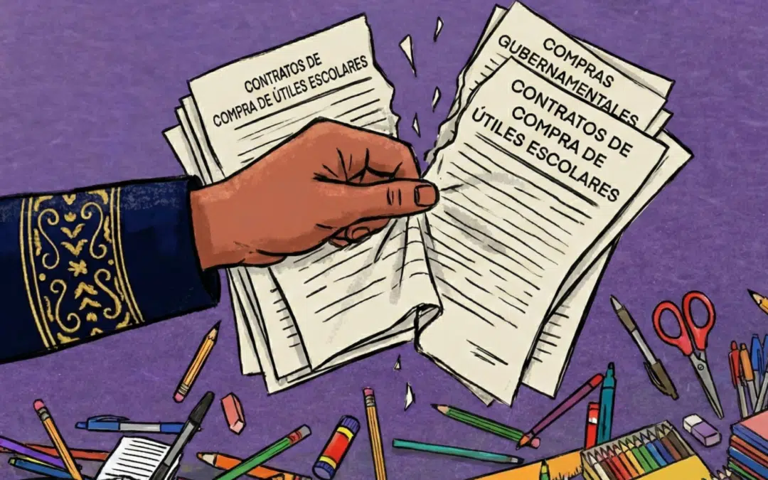 Government Awards School Supply Contracts to Five Firms, Excludes Small Vendors — Gobierno adjudica compra de paquetes escolares a cinco empresas y excluye a pequeños proveedores