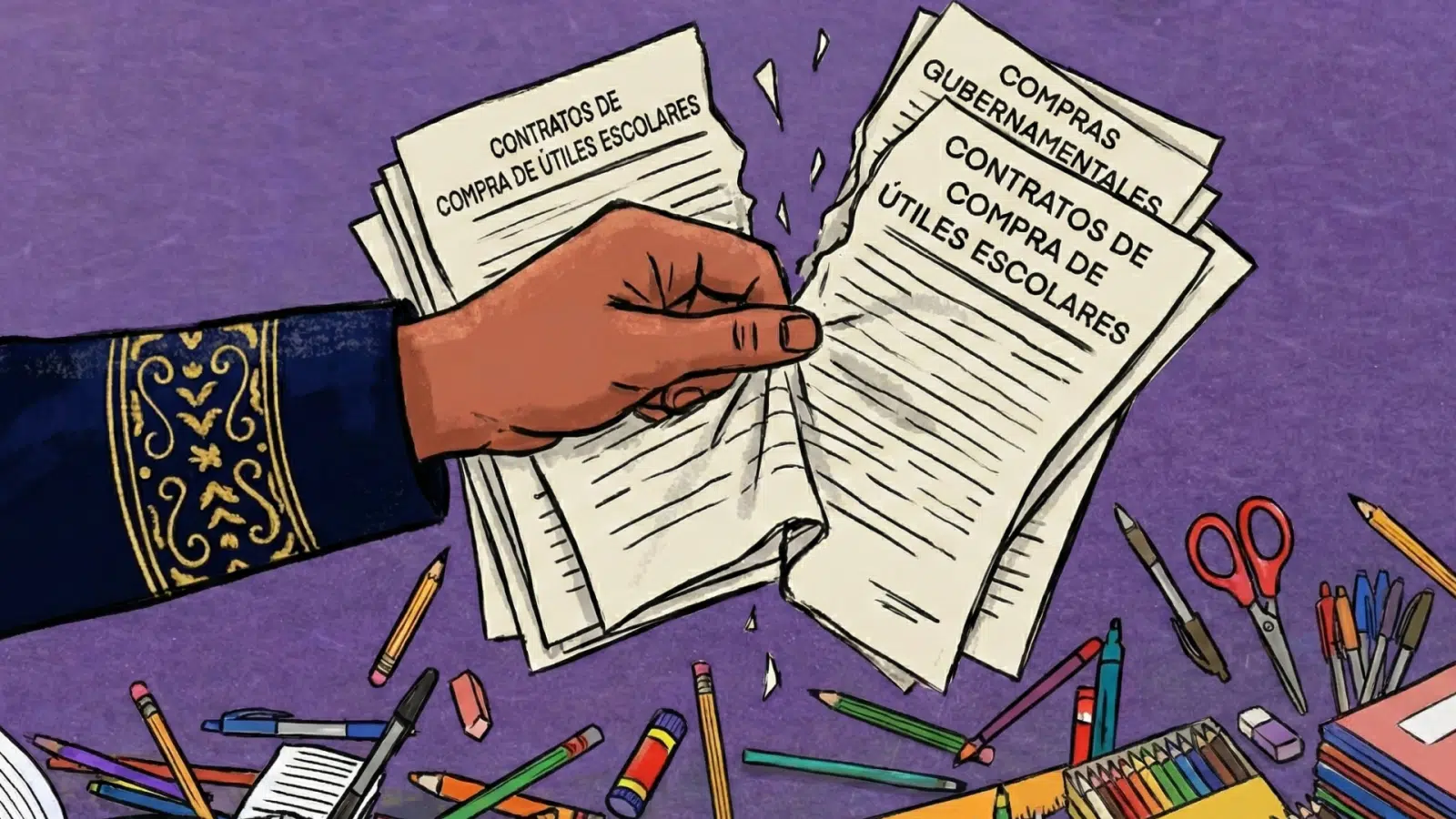 Government Awards School Supply Contracts to Five Firms, Excludes Small Vendors — Gobierno adjudica compra de paquetes escolares a cinco empresas y excluye a pequeños proveedores