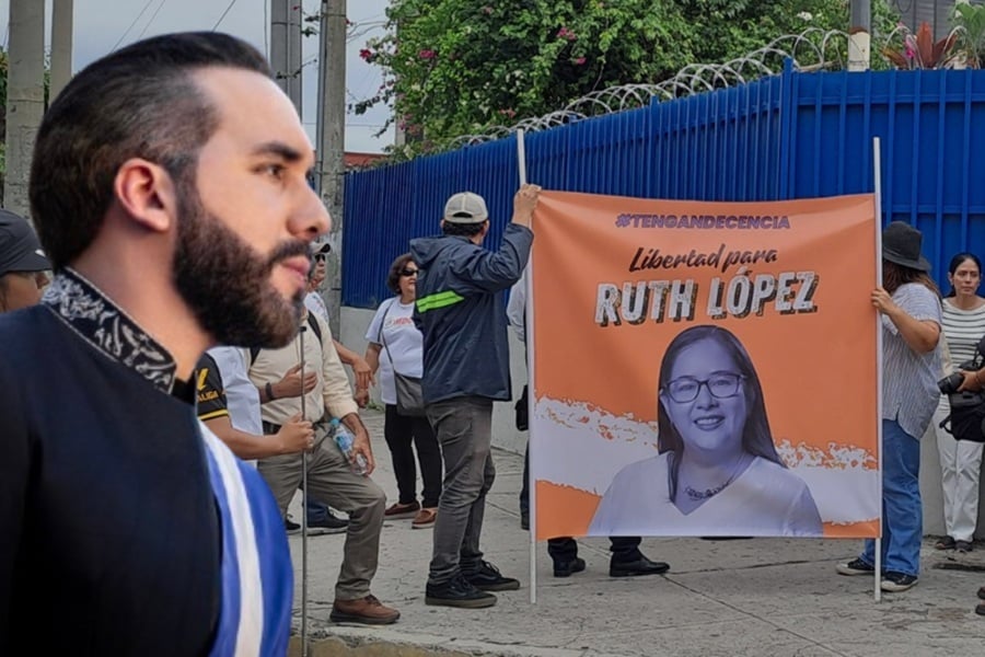 Bukele lashes out at media outlets and women defenders in El Salvador. — Bukele arremete contra medios y defensoras en El Salvador.