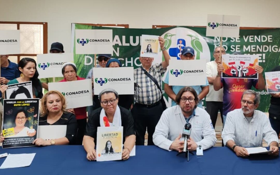 CONADESA Demands Release of Ruth López Following Health Complications — CONADESA exige libertad de Ruth López tras complicaciones de salud