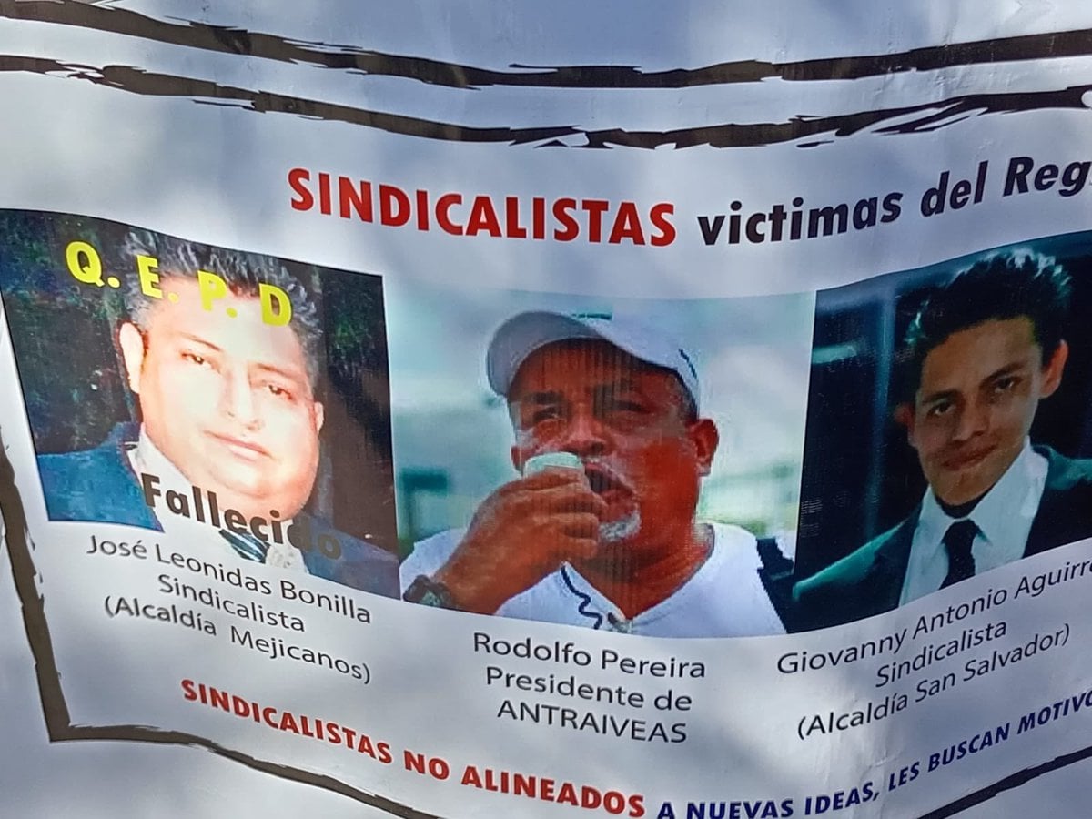 Exiled trade unionists call on the ILO to keep El Salvador on its Short List — Sindicalistas en el exilio piden que El Salvador permanezca en la Lista Corta de la OIT