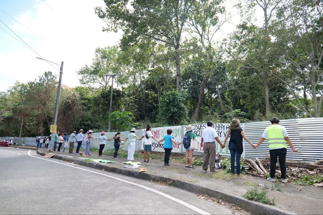 Youth drive viral campaign to block CIFCO construction in El Espino — Juventud impulsa campaña viral para frenar construcción del CIFCO en El Espino