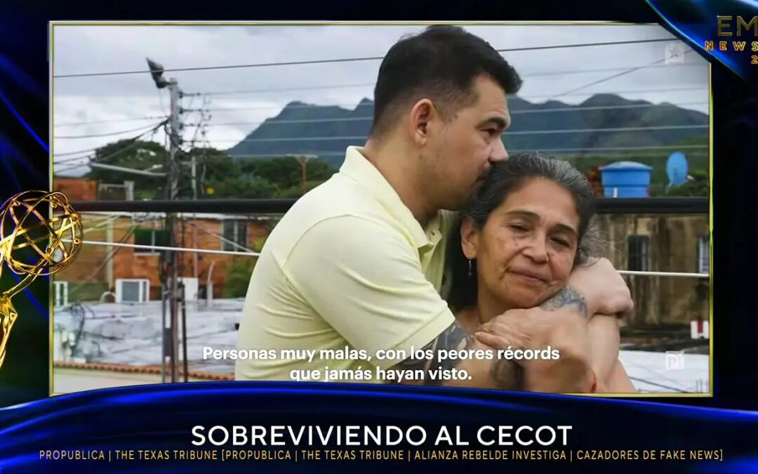 “Surviving CECOT” Wins a 2026 News & Documentary Emmy — “Sobreviviendo al CECOT” gana un Emmy de Noticias y Documentales 2026
