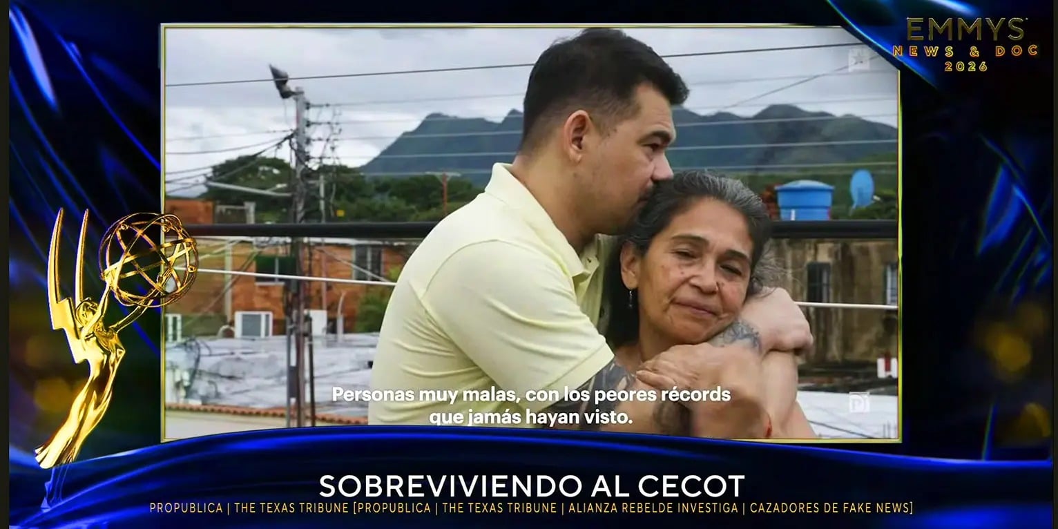 “Surviving CECOT” Wins a 2026 News & Documentary Emmy — “Sobreviviendo al CECOT” gana un Emmy de Noticias y Documentales 2026