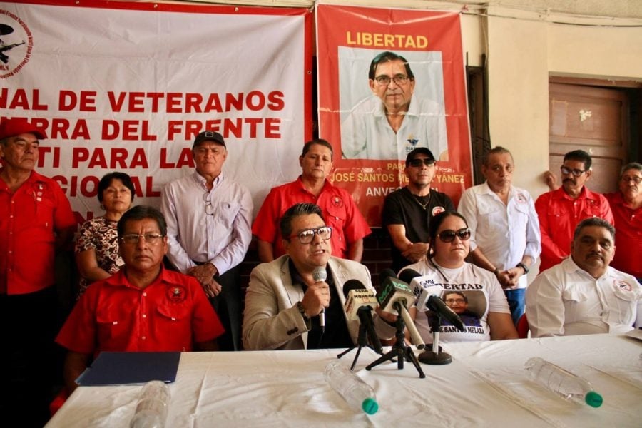 FMLN veterans demand Attorney General’s Office file indictment in terrorism case — Veteranos del FMLN exigen a Fiscalía entregar dictamen de acusación en caso de acusados de terrorismo