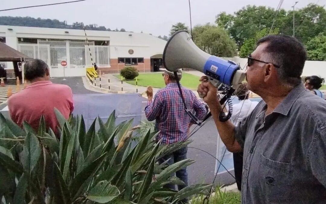 COSAVI members request a meeting at the U.S. Embassy in El Salvador for the fourth time — Socios de COSAVI piden por cuarta vez una reunión en Embajada de los Estados Unidos en El Salvador