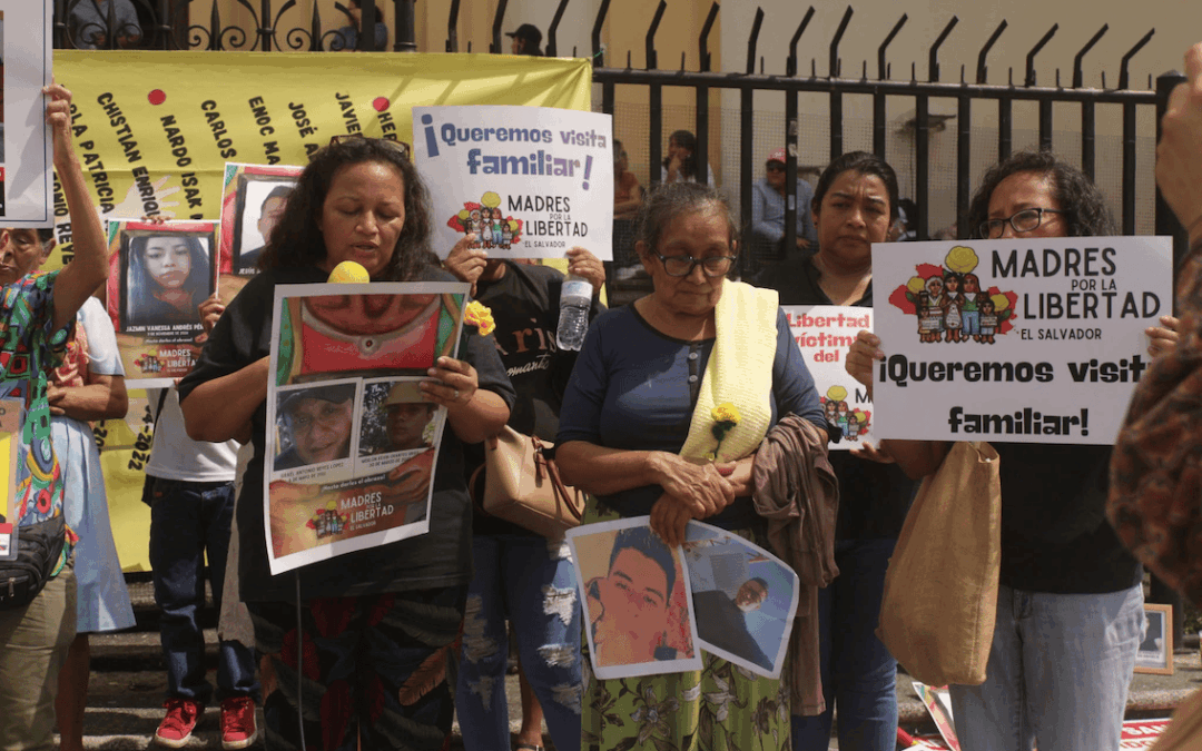 Mothers Demand Visits and Psychological Support for Children of Detainees Under State of Exception — Madres exigen visitas y apoyo psicológico para hijos de detenidos en régimen de excepción